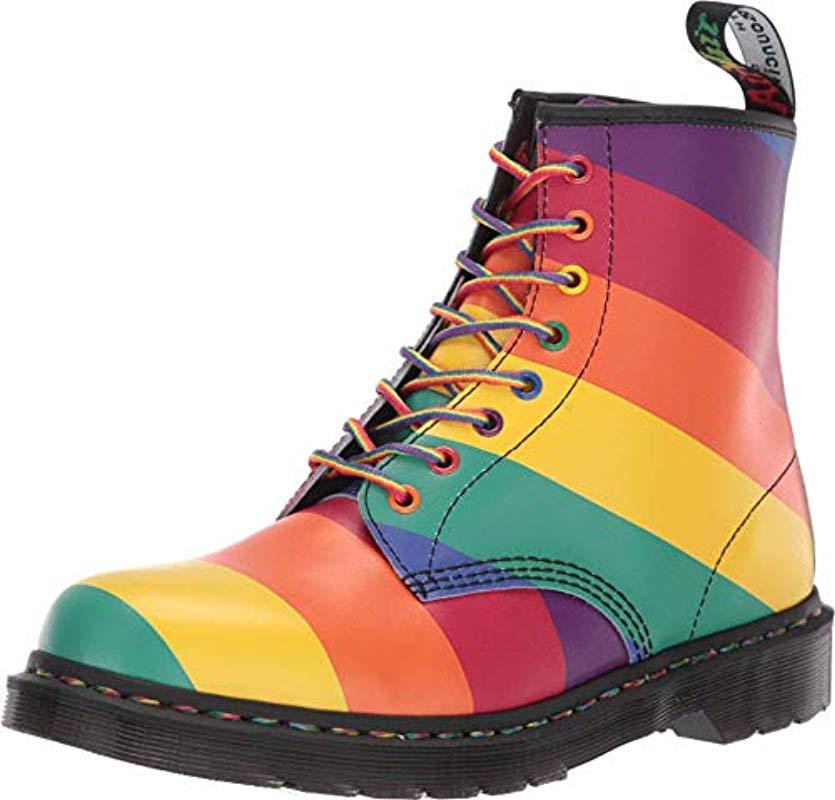 Dr. Martens 1460 Pride Boots Rainbow 24877102 - Lyst