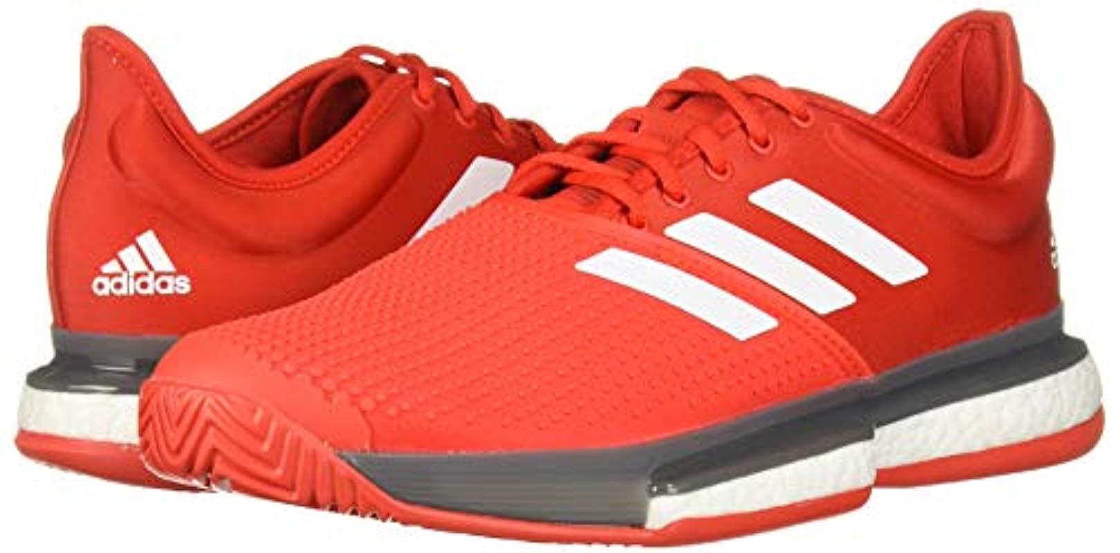 adidas solecourt boost red