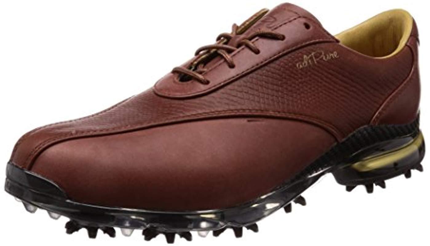 adidas Leather Adipure Tp 2.0 Golf Shoes in Brown for Men - Lyst