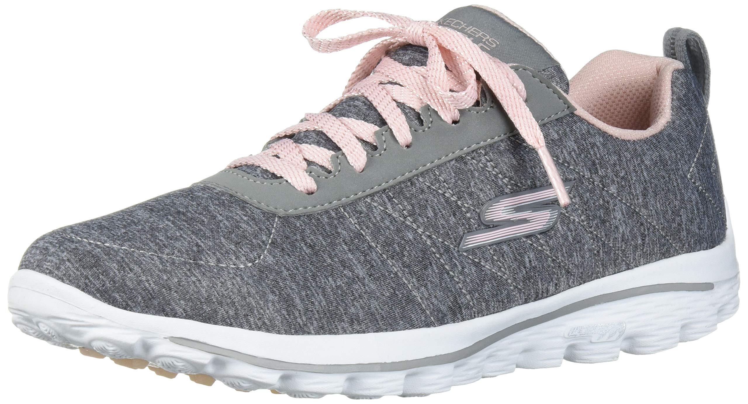 Skechers Go Walk Sport Relaxed Fit Golf Shoe in Gray/Pink (Gray) - Save ...