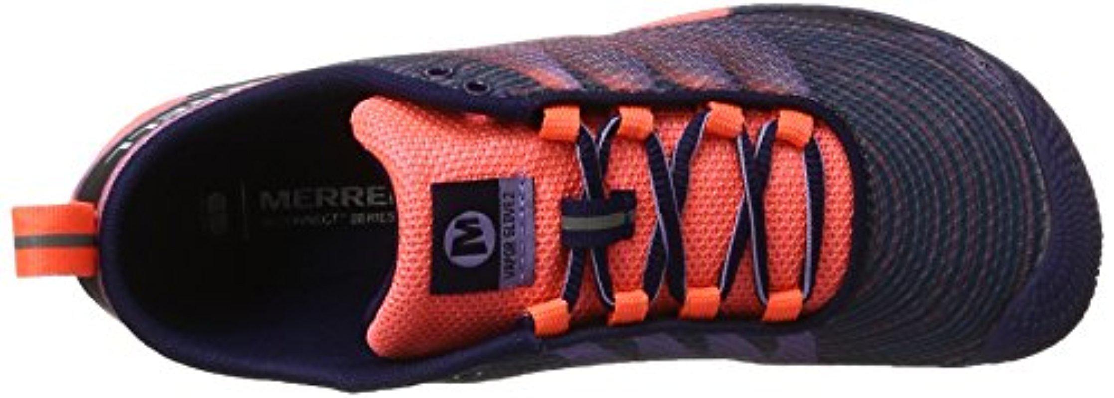 merrell women's vapor glove 2 barefoot trail running shoe