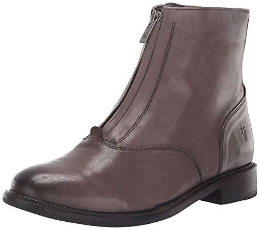 frye kelly front zip bootie