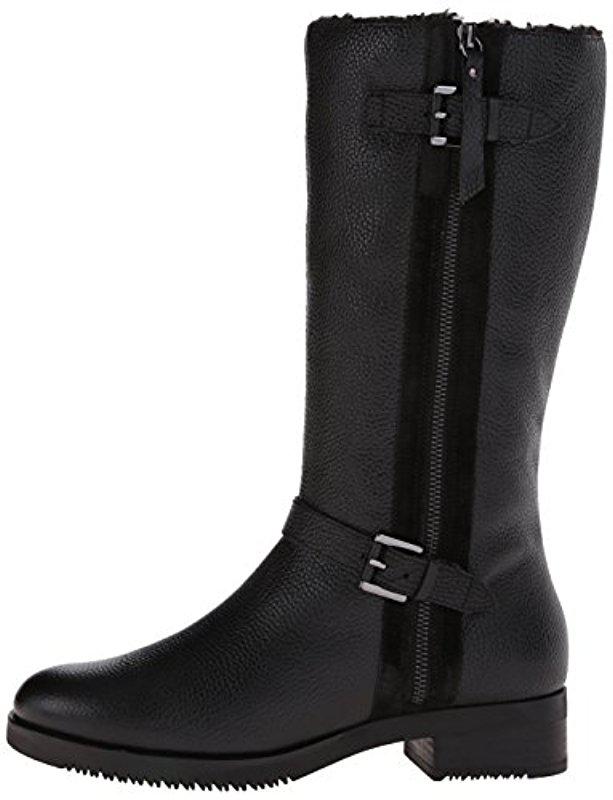 ecco tall black boots