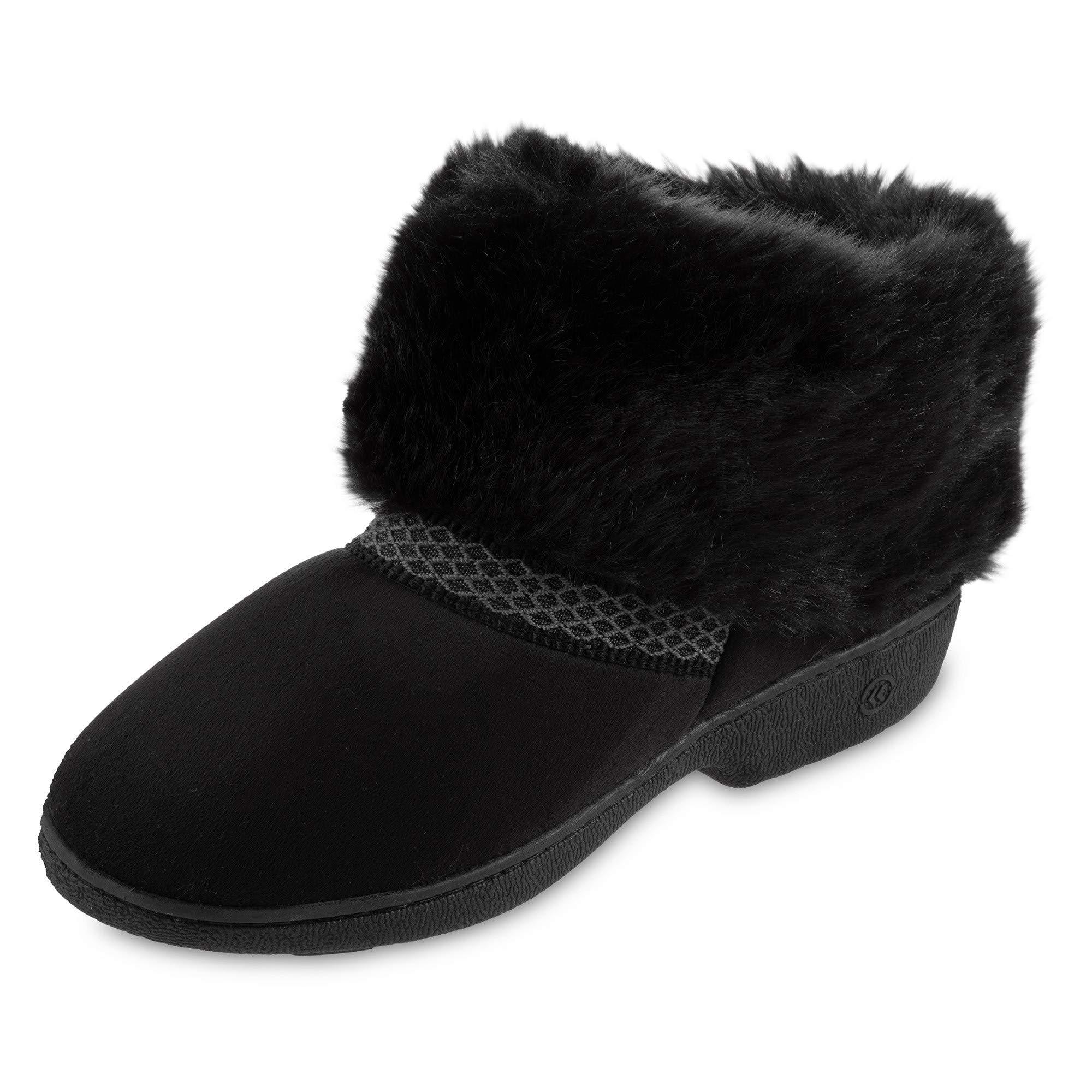 isotoner bootie slippers