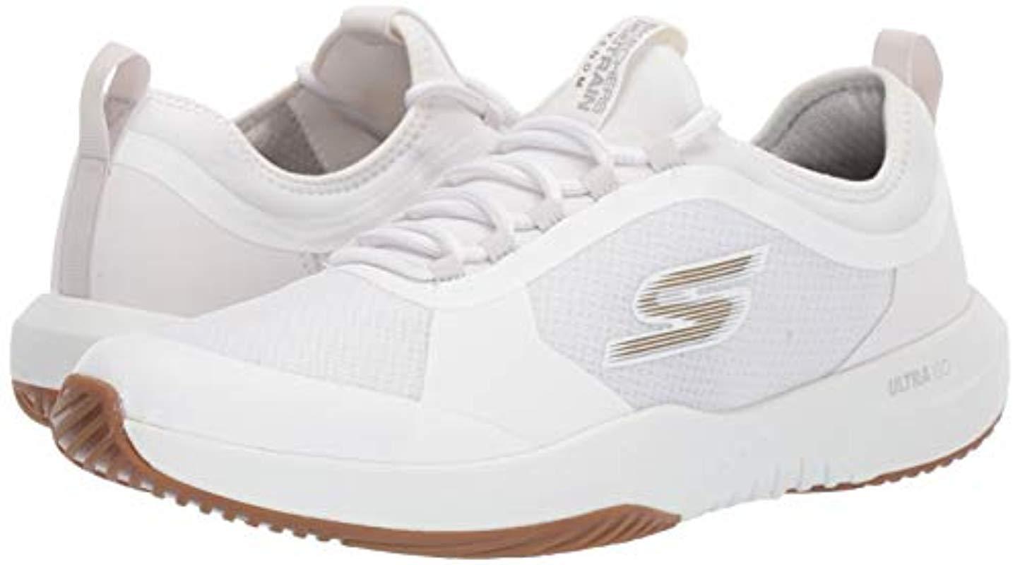 Skechers go train white deals
