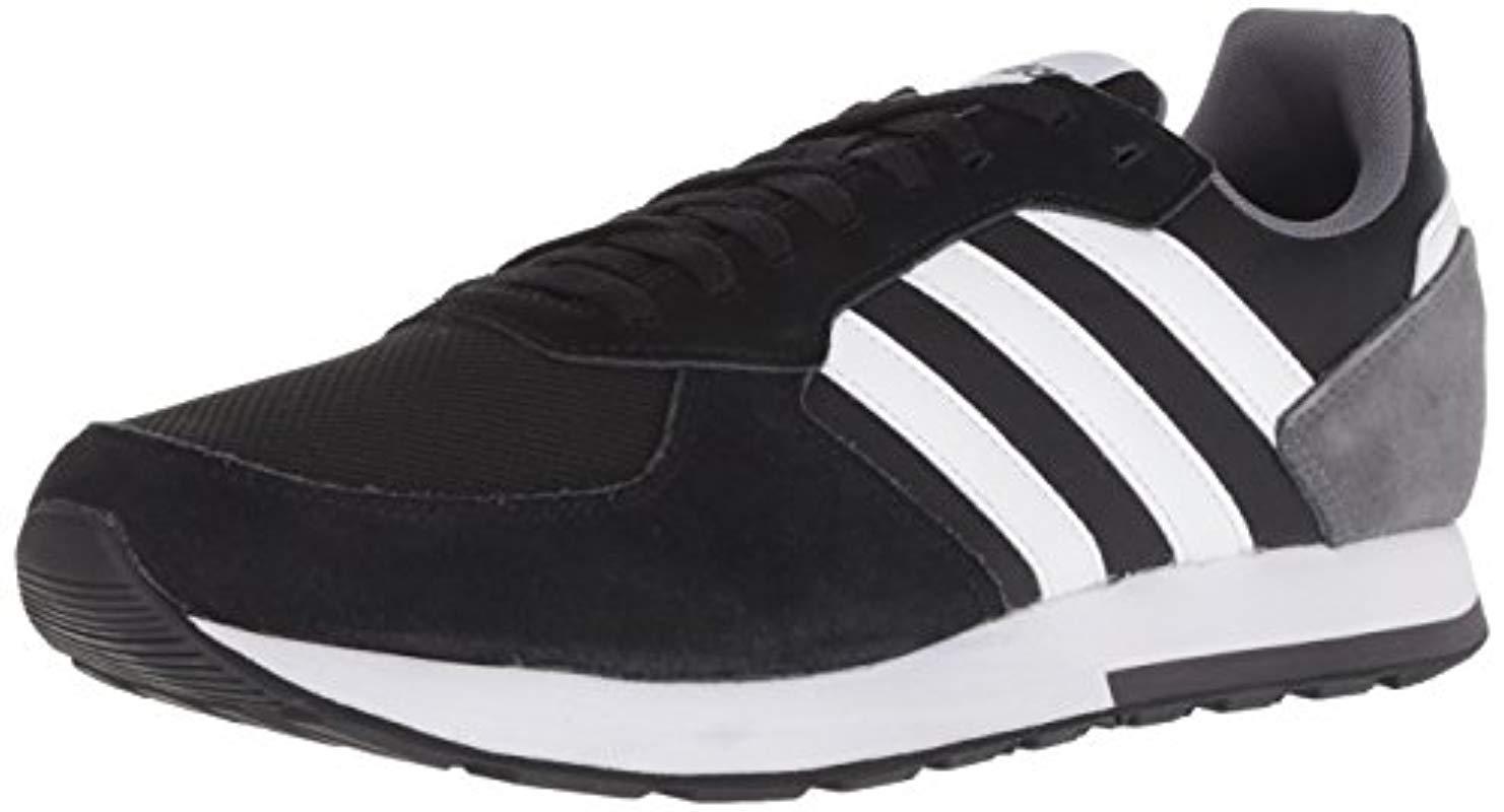 adidas 8k Running Shoes in Black for 