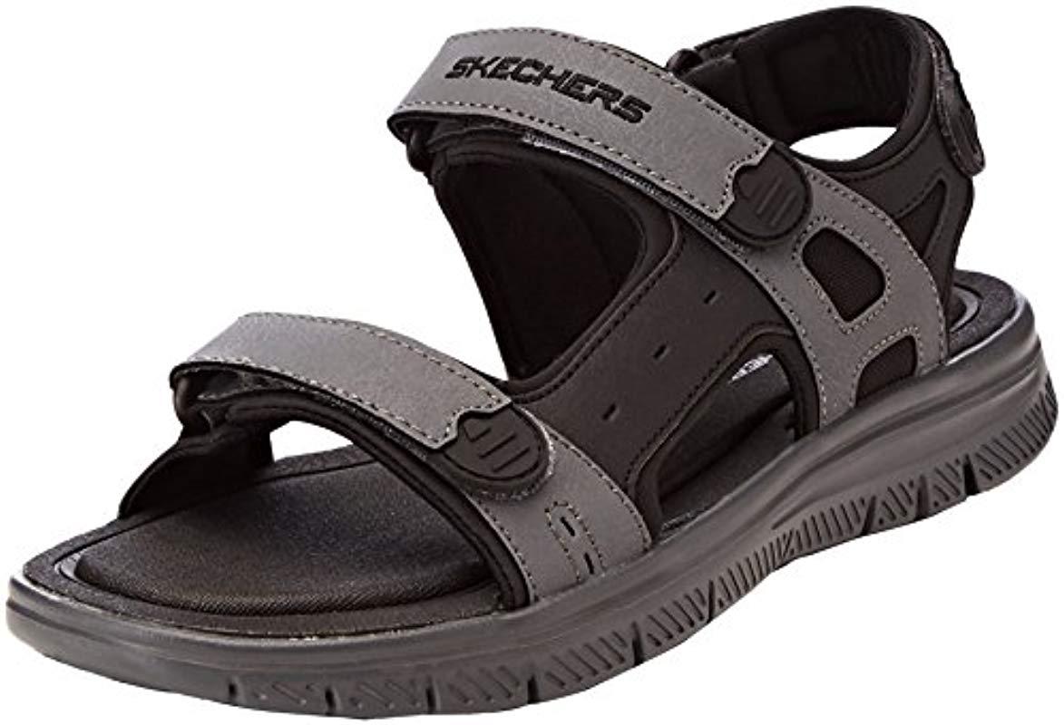 skechers men 51874 ankle strap sandals