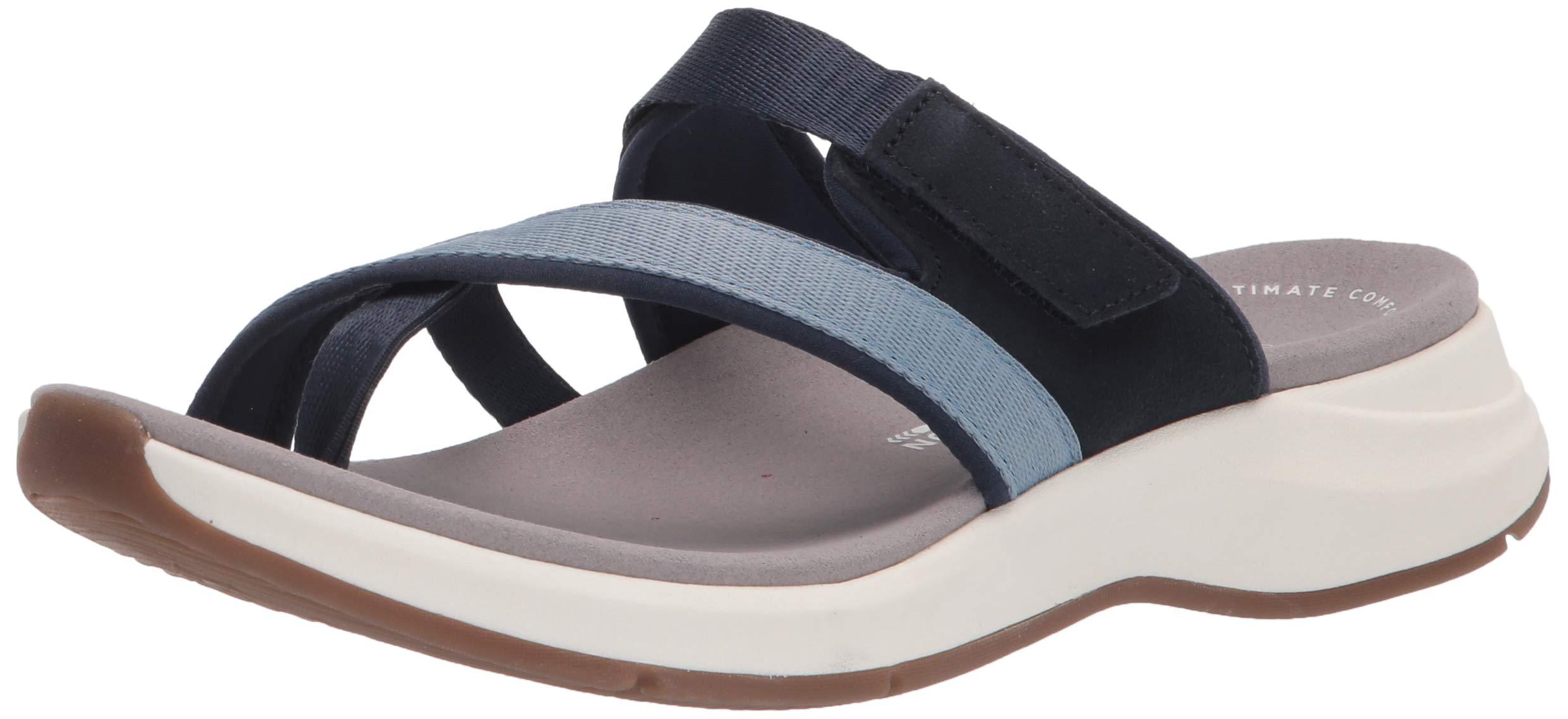 clarks gray sandals