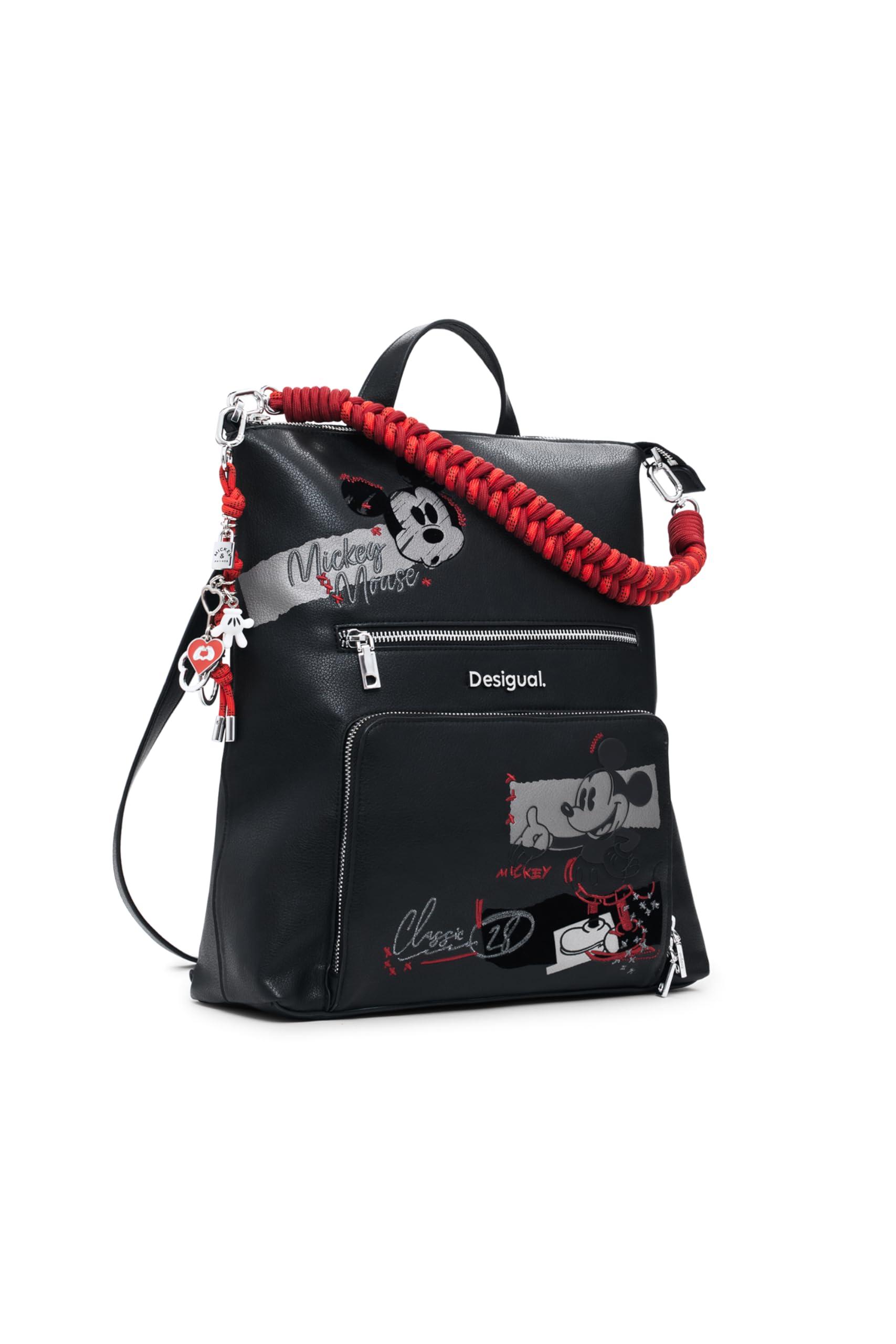 Desigual Sac à Dos De Loisirs All Mickey Sumy Backpack Black Noir