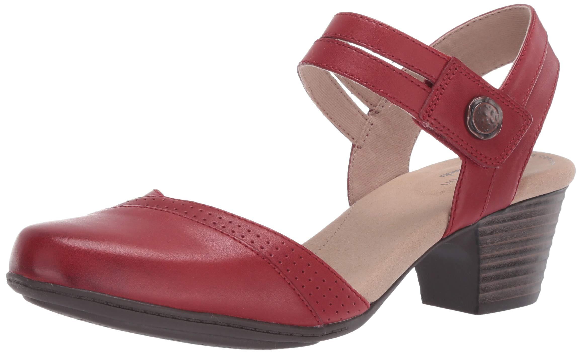 Clarks Valarie Rally Pump in Red | Lyst