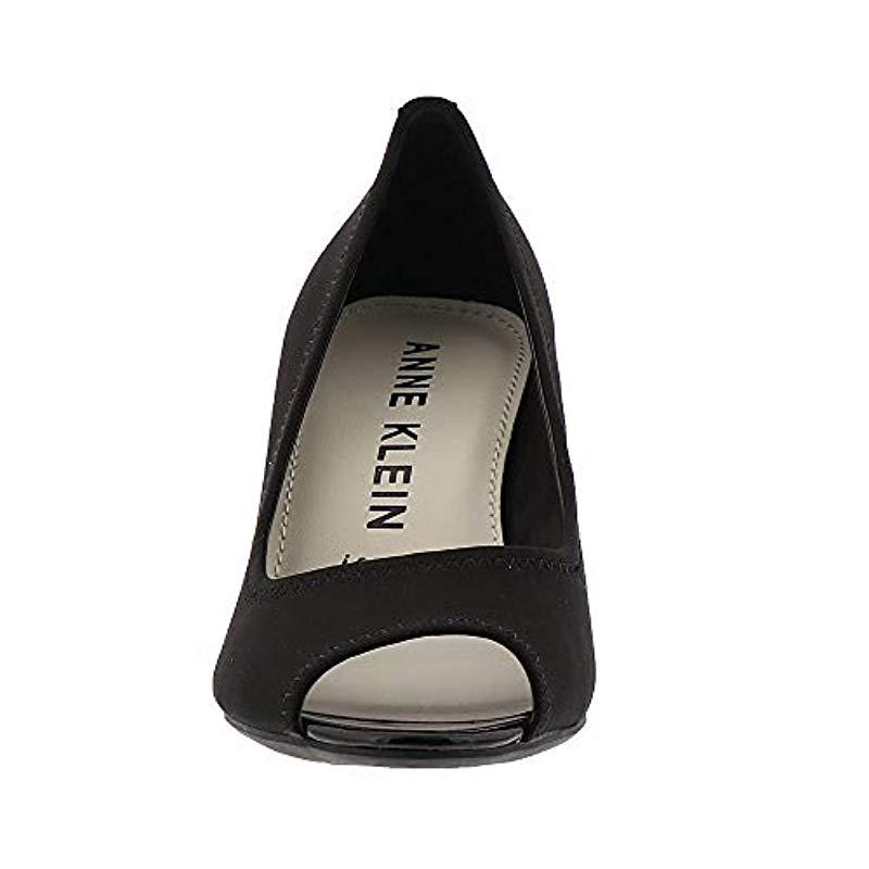 anne klein meredith peep toe pumps