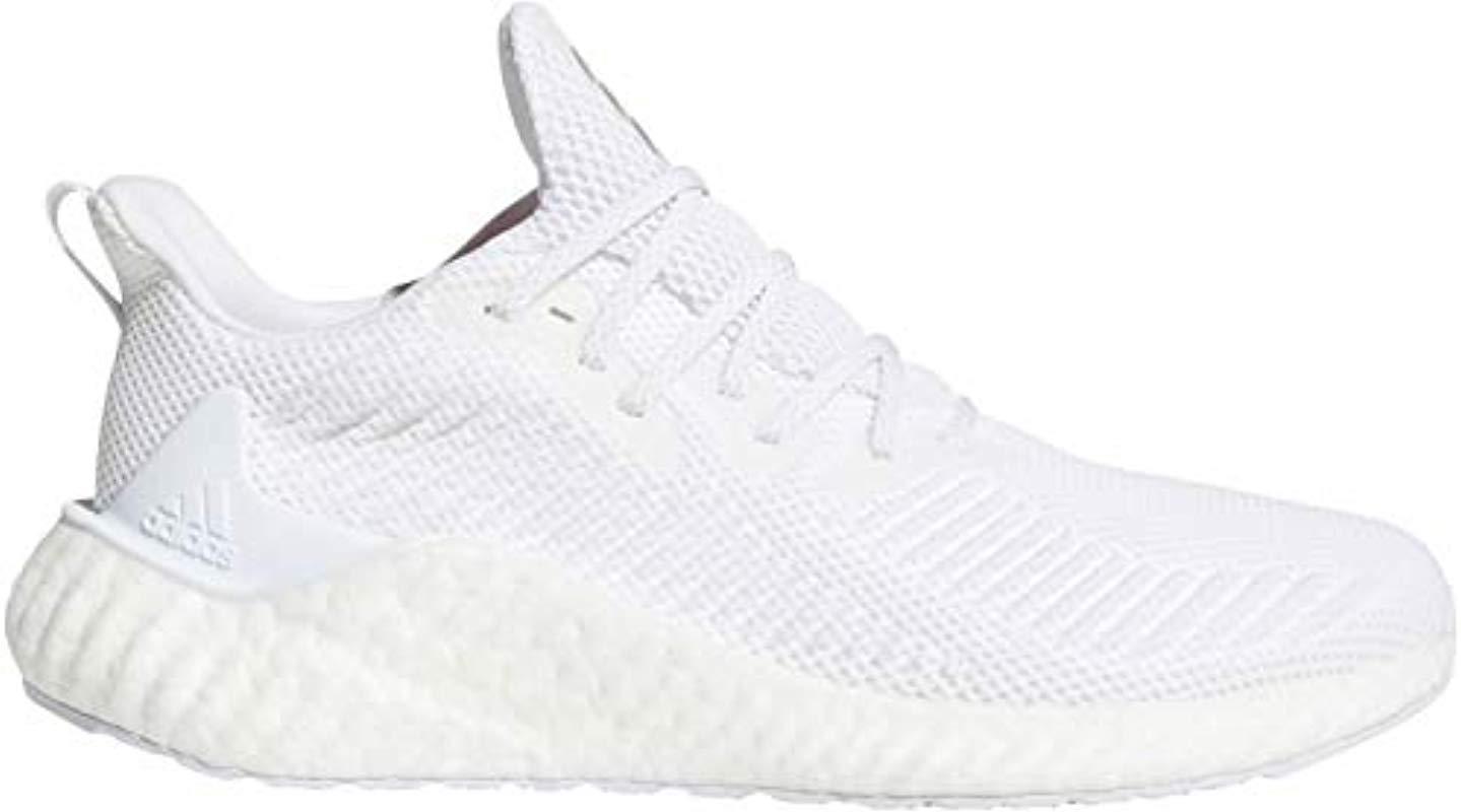 white alphaboost shoes