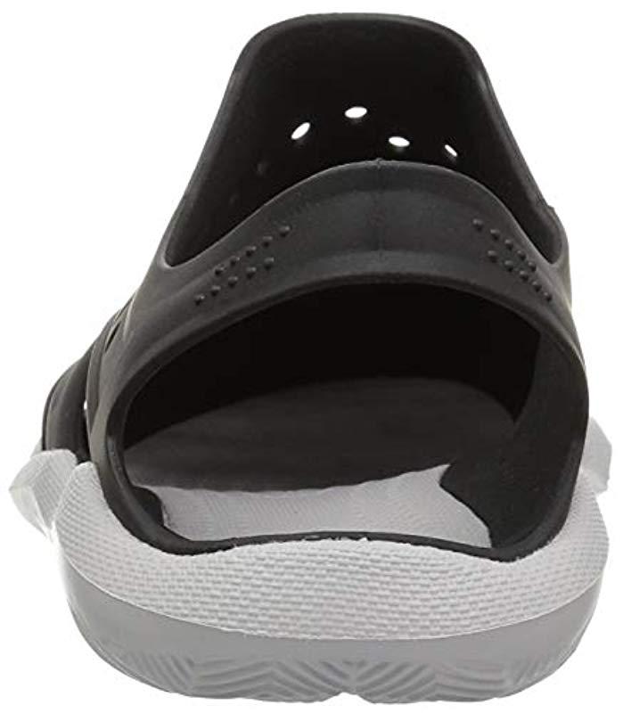 Crocs Mens Swiftwater Wave Shoe Flat in Black for Men Lyst UK