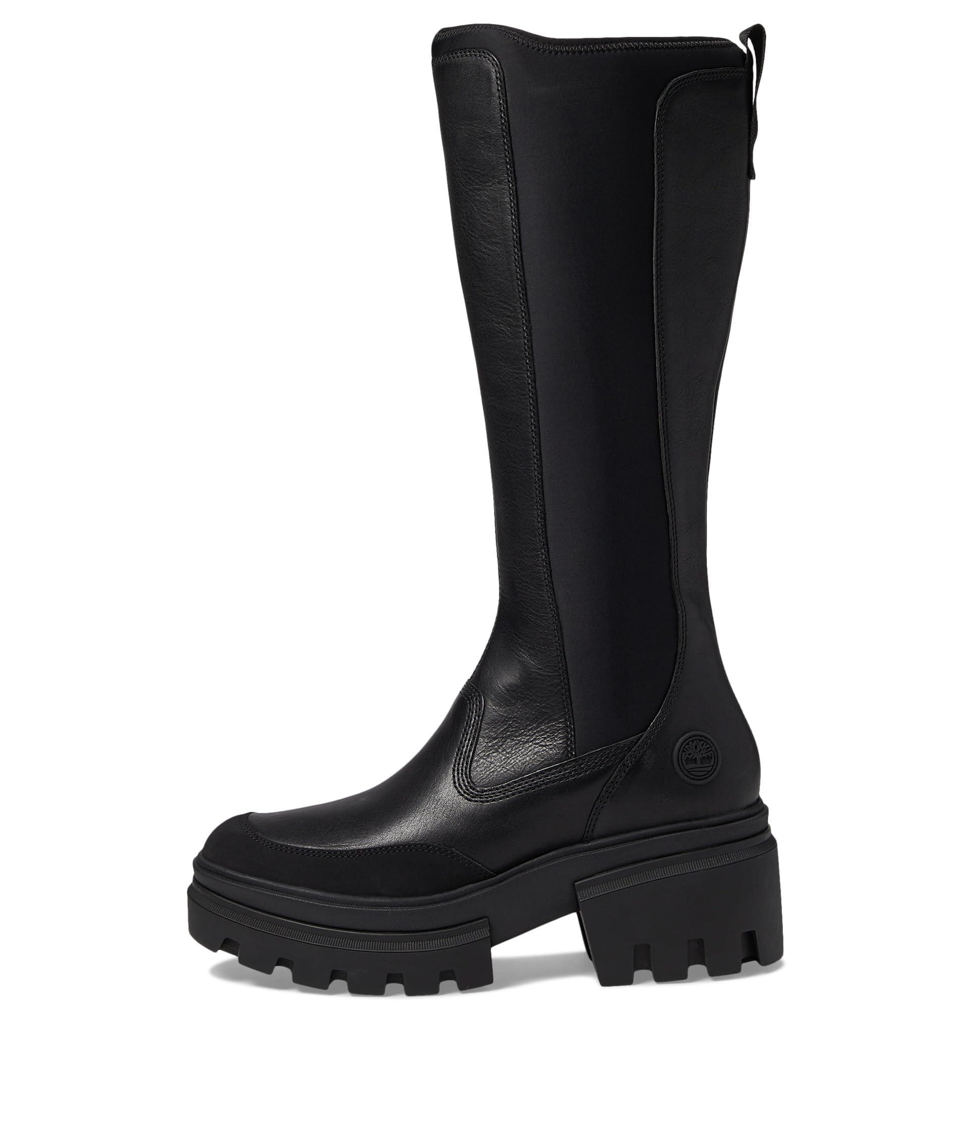 Timberland Everleigh Tall Boot in Black | Lyst