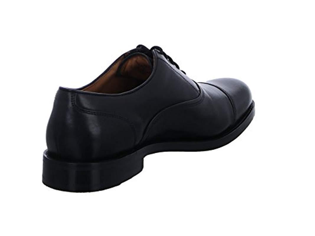 clarks coling boss black leather