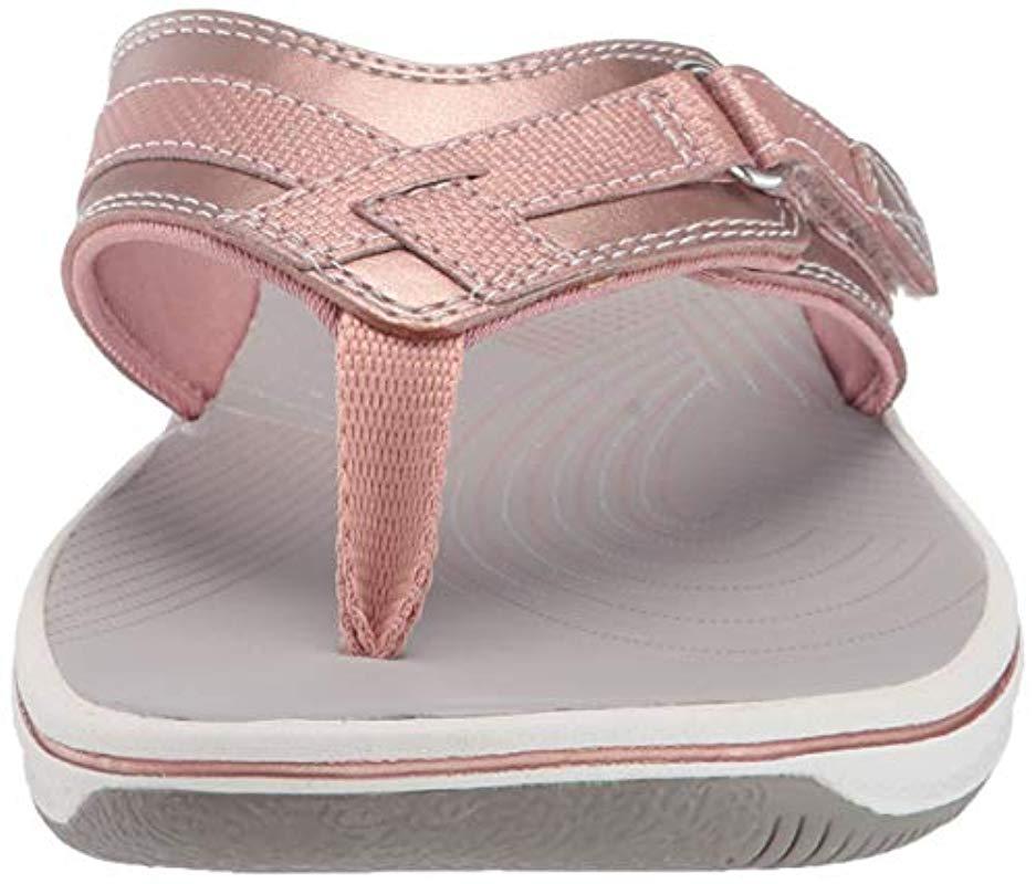 clarks breeze sea rose gold