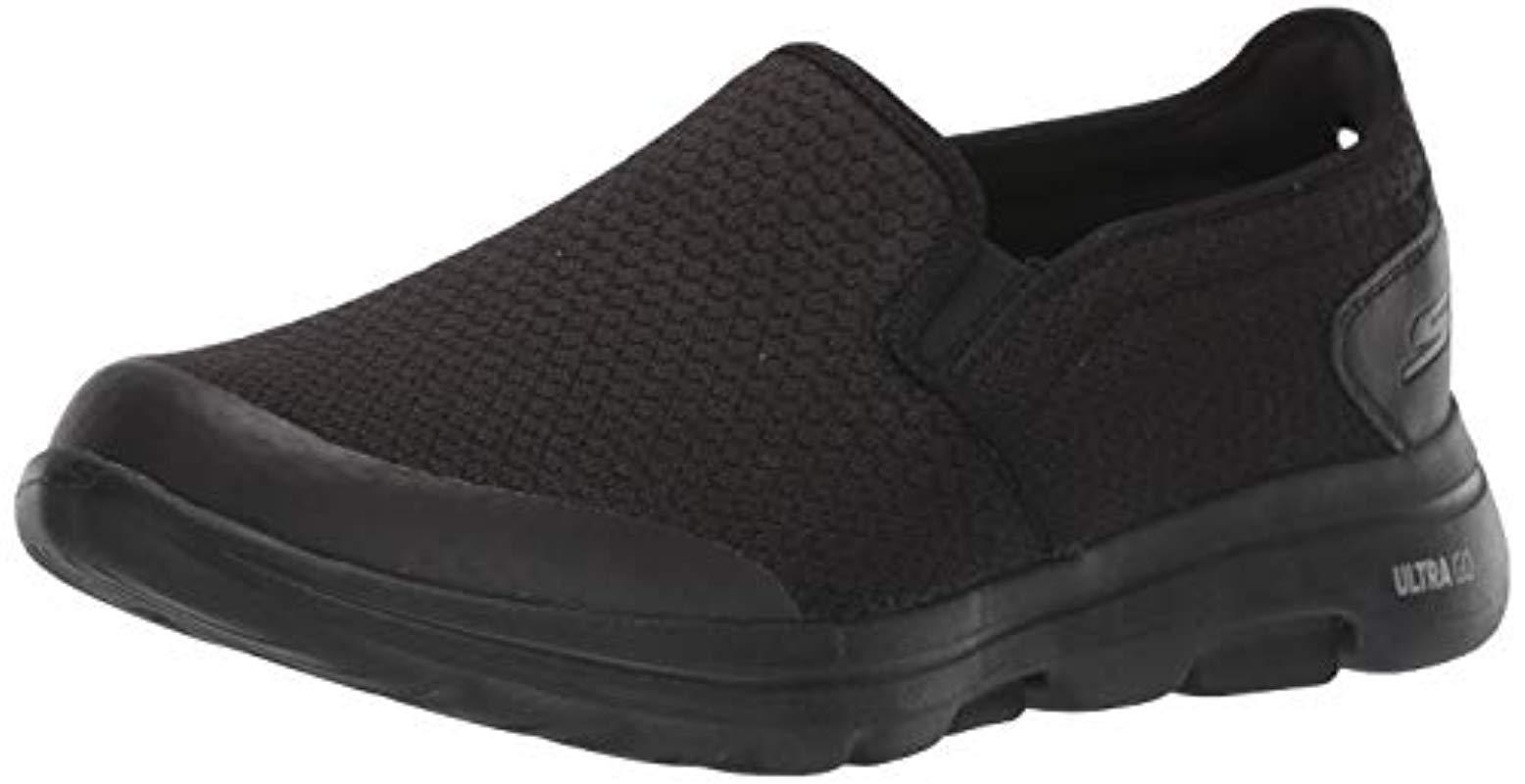 Skechers Go Walk 5-apprize Slip On Trainers in Black for Men - Lyst