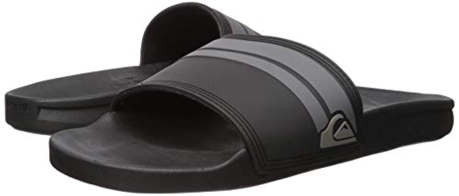 quiksilver rivi mens slide sandals