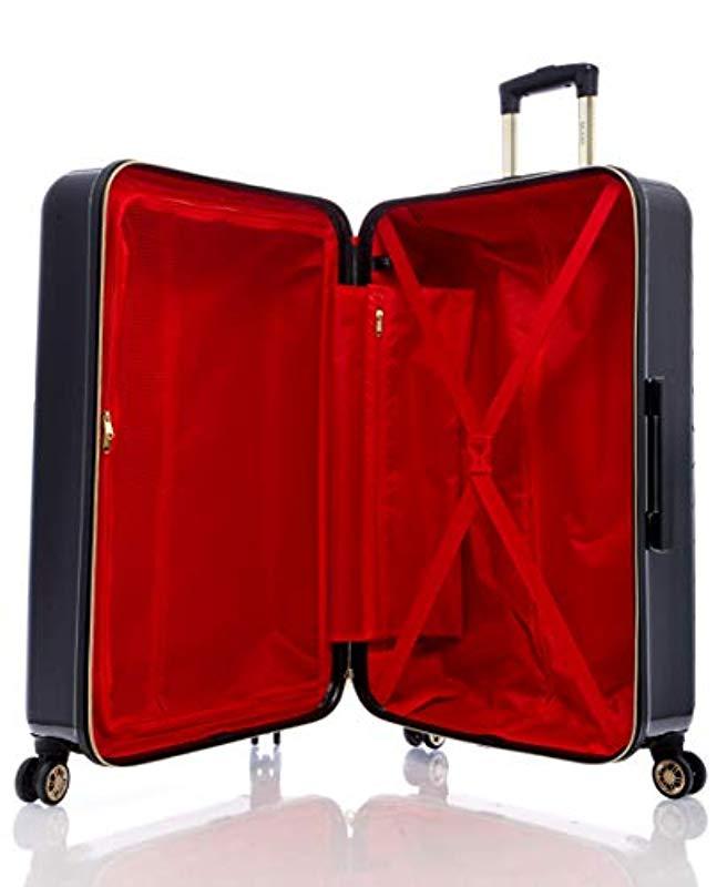 guess suitcase black