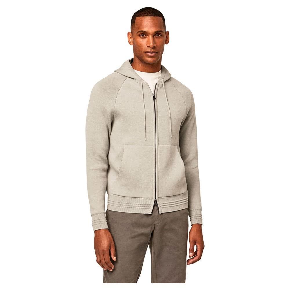 Hackett Df Knit Hoodie Jumper Sweater in Natural for Men Lyst UK