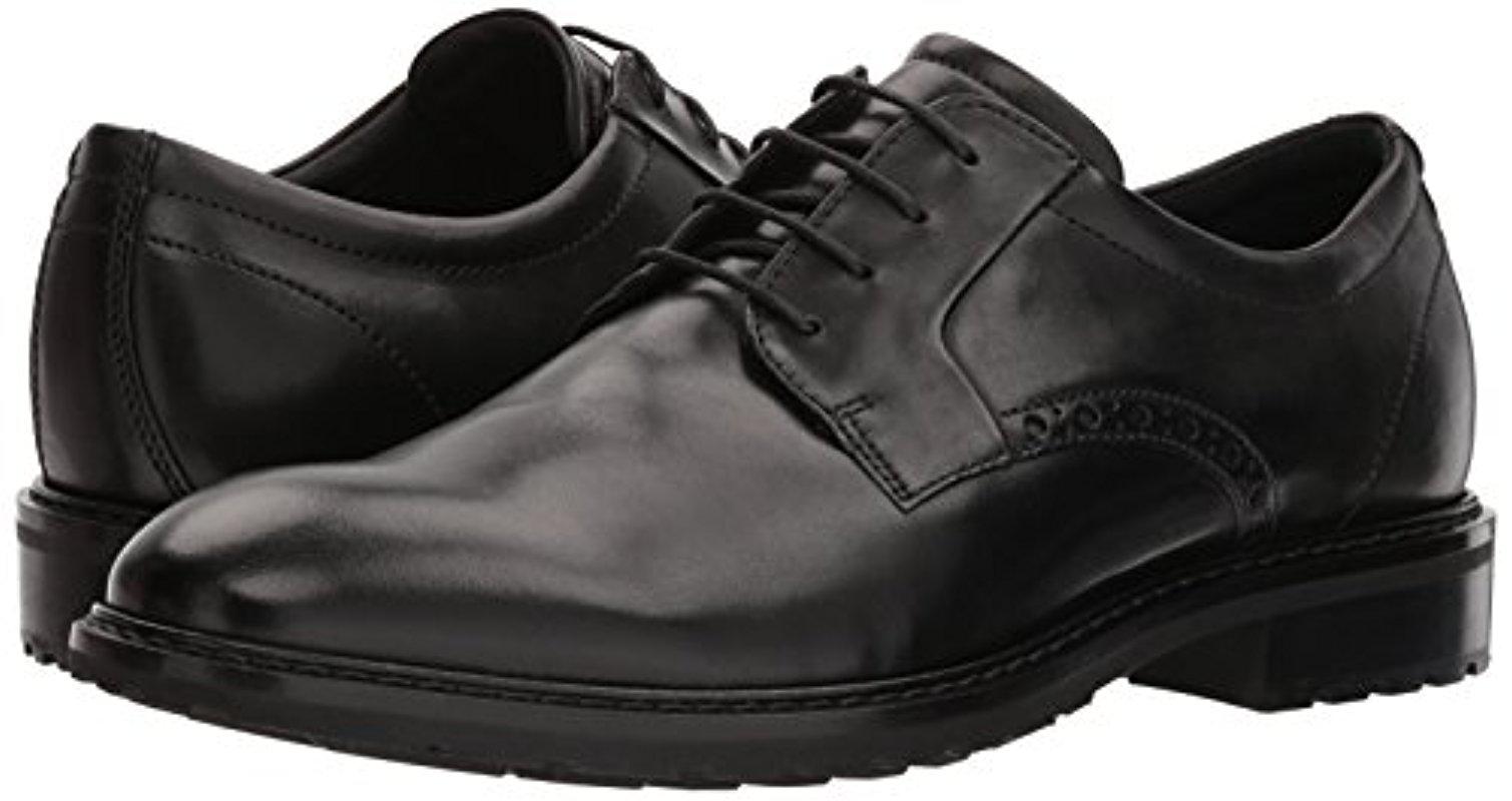 ecco vitrus plain toe derby