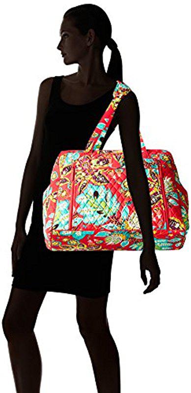 vera bradley large stroll around baby bag