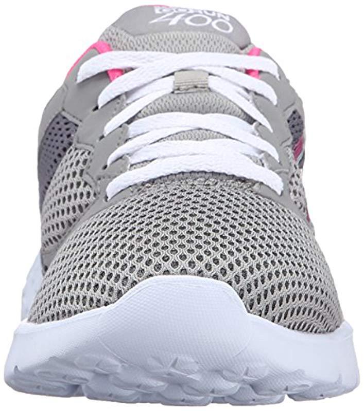 skechers go run 400 mujer rosas