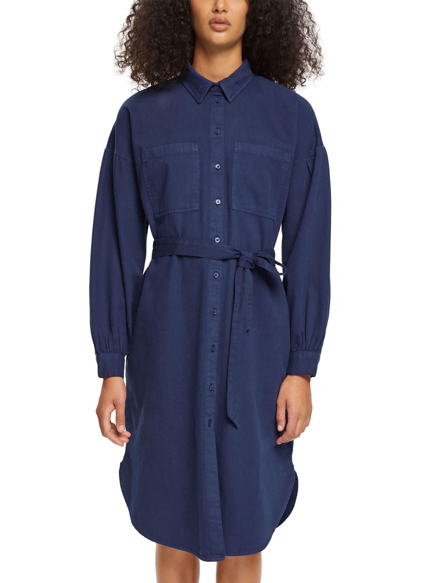 092EE1E308 Robe Esprit en coloris Bleu Lyst