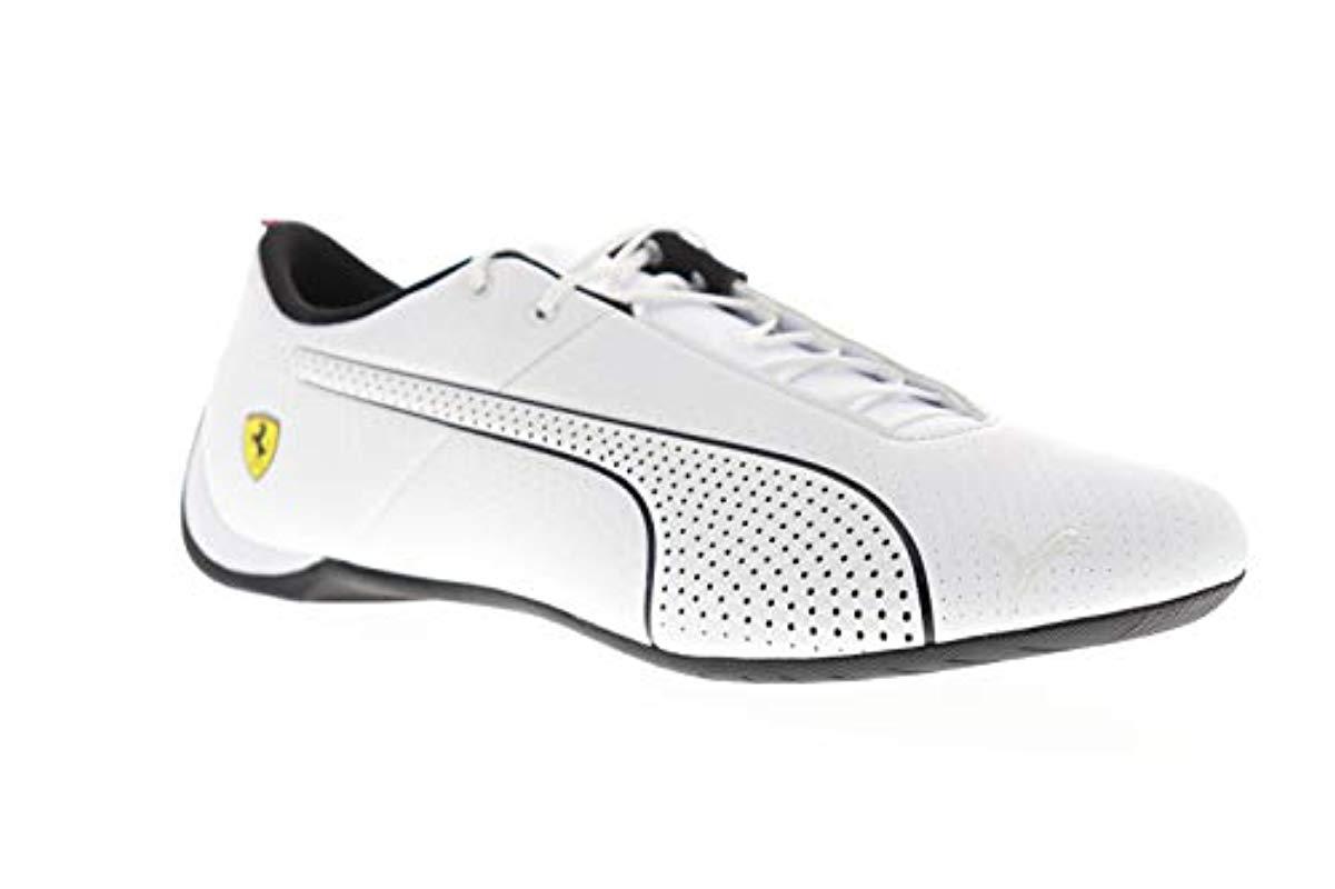 PUMA Ferrari Future Cat Sneaker in White for Men - Lyst
