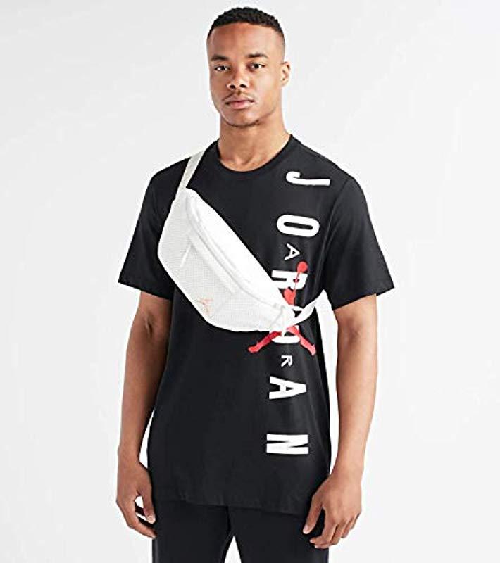 Nike Air Jordan Legacy Pack Crossbody Bag in White for Men | Lyst UK