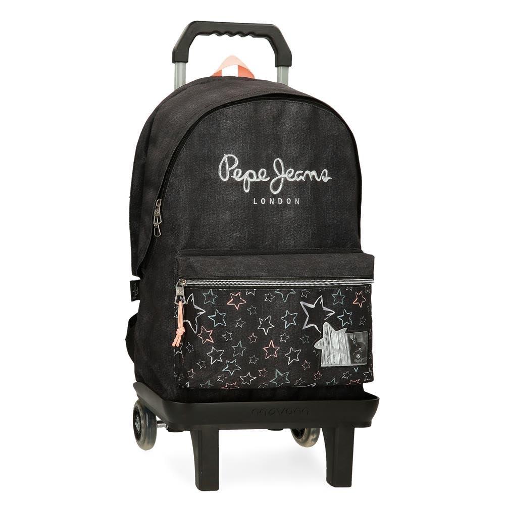 Mochila Negra Pepe Jeans Mochila Kosi Kleo Negro Dressinn