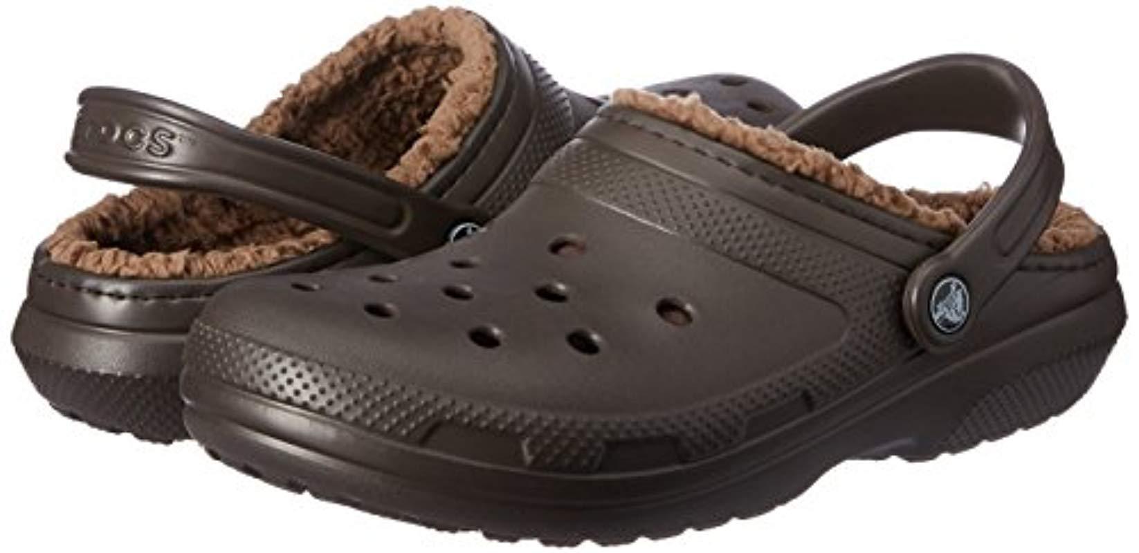 crocs fuzzy slippers