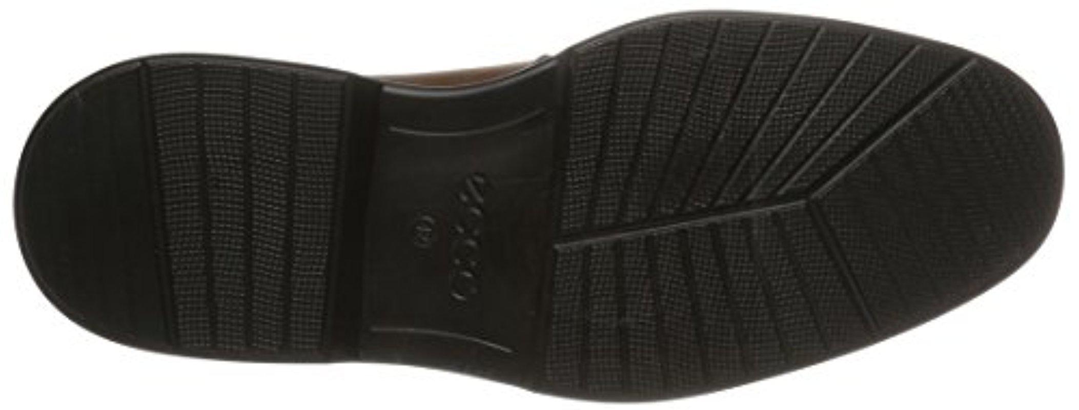 ecco lisbon cap toe tie