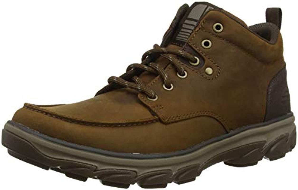 Skechers Resment Chukka Boots in Brown for Men - Lyst