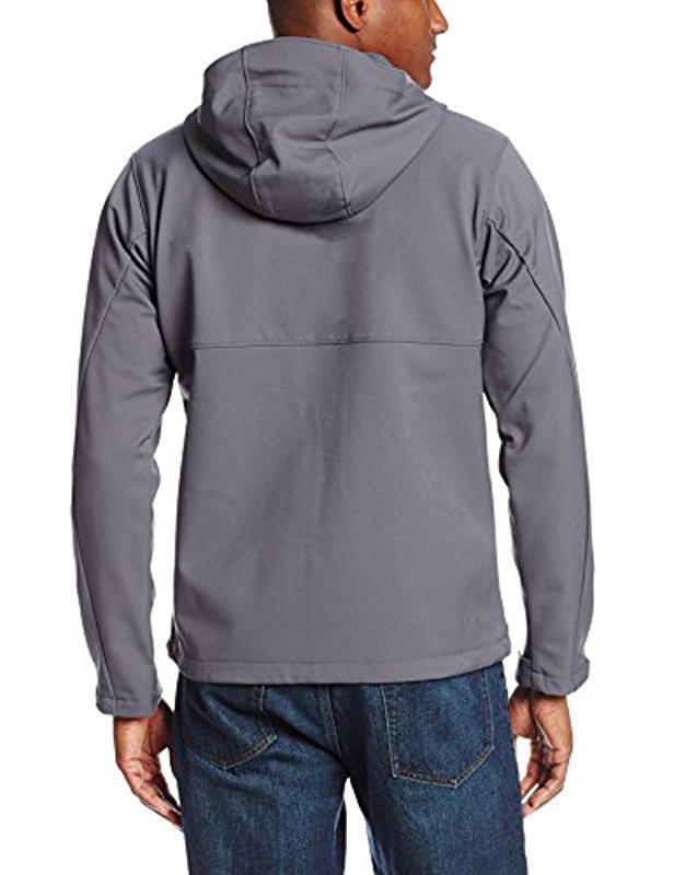 columbia men's big & tall ascender hooded softshell jacket