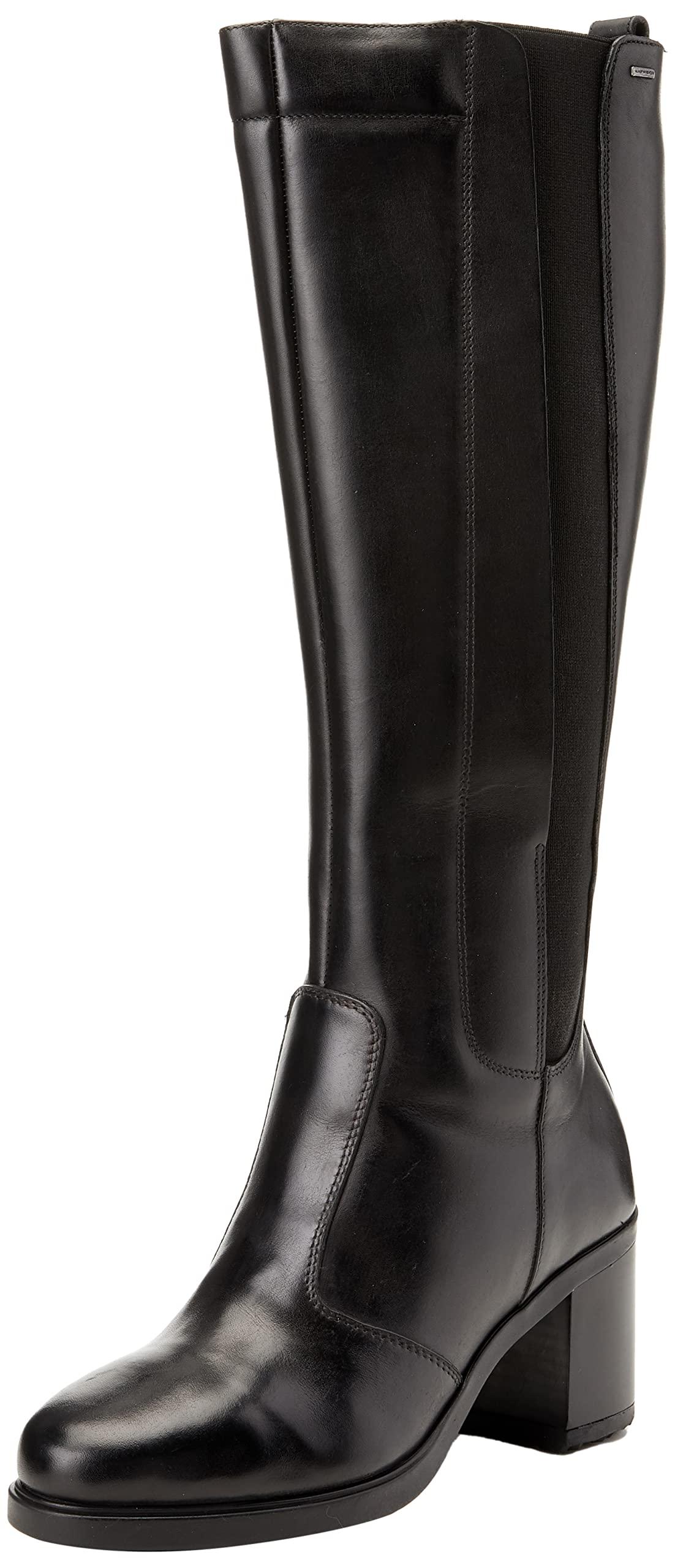 Geox D Seralise Np Abx Boots in Black | Lyst UK