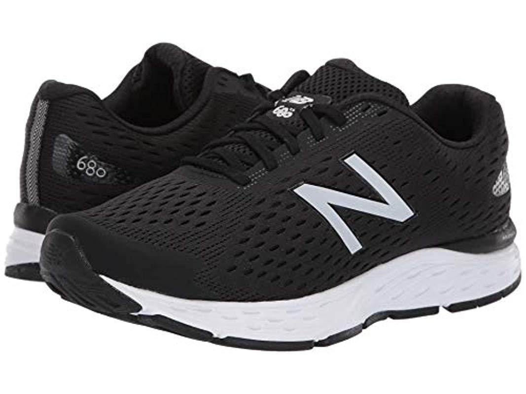 New Balance 680v6 Cushioning Running Shoe in Black for Men - Lyst