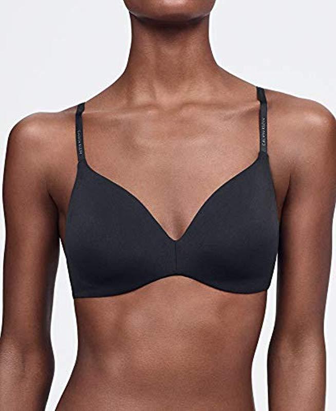 calvin klein perfectly fit wirefree tshirt convertible bra f2781