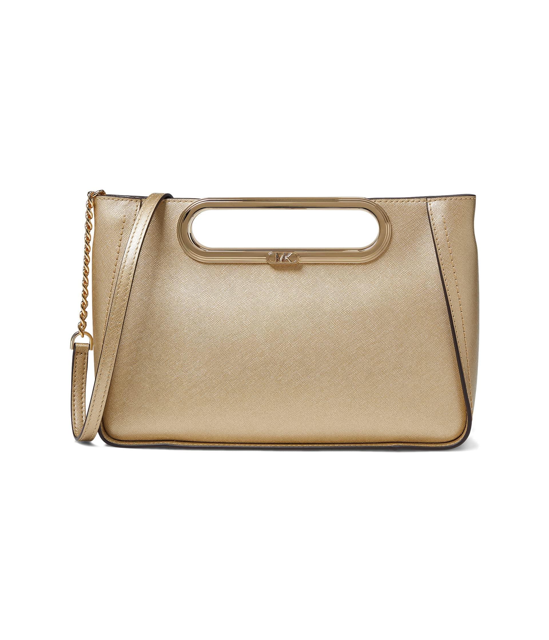 Michael Kors Chelsea Large Convertible Clutch Pale Handbags in Natural Lyst UK
