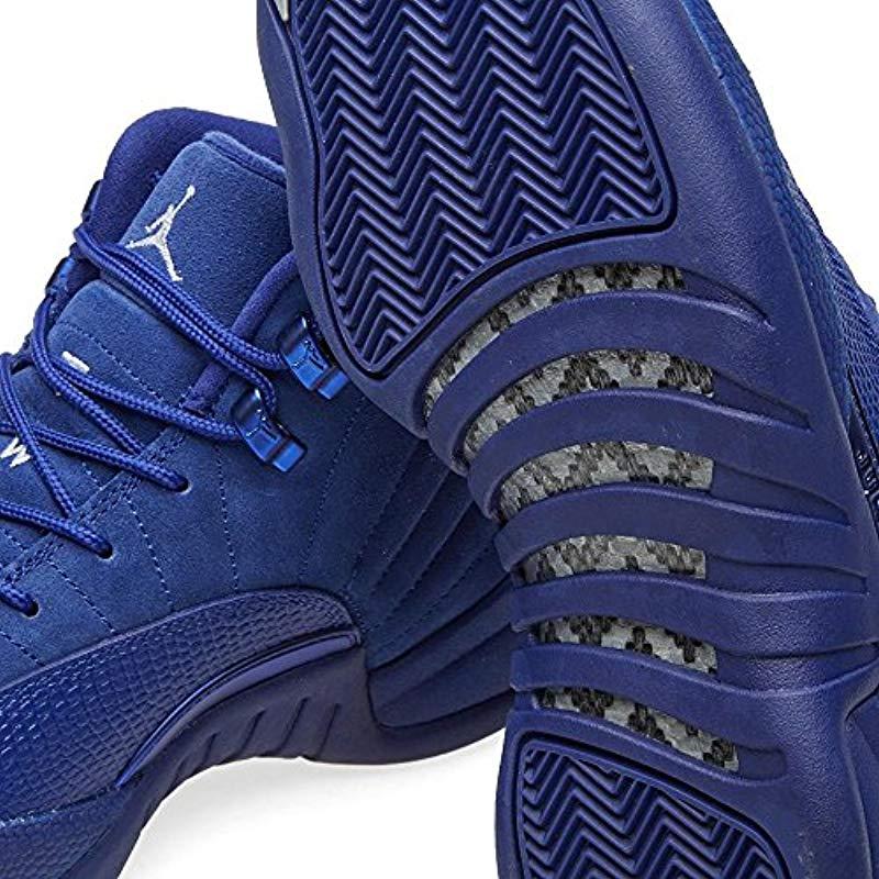 Nike Air Jordan 12 Retro In Blue For Men Lyst Nike Air Jordan 12 Retro In Blue For Men Lyst