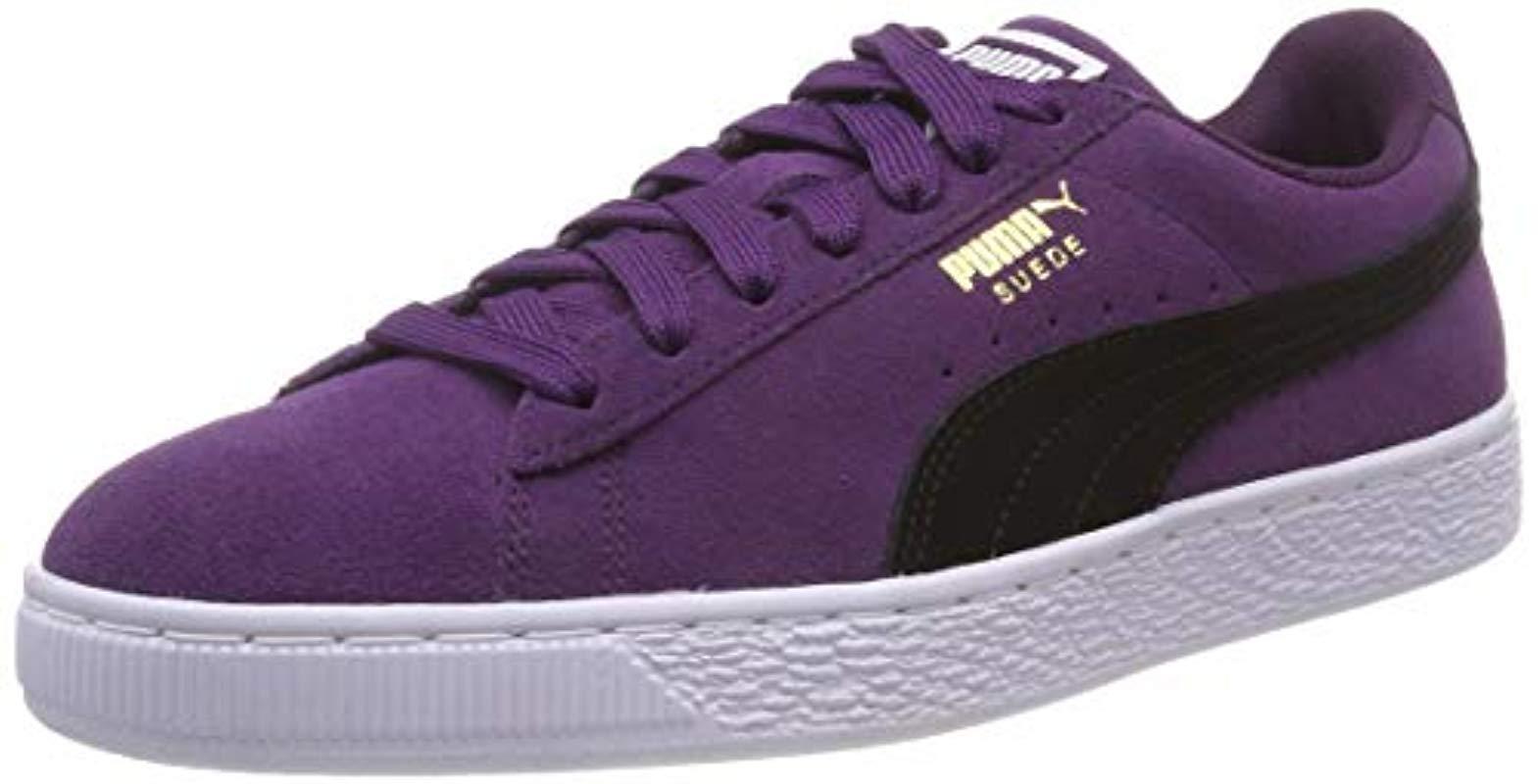 PUMA Suede Classic Sneaker in Purple | Lyst UK