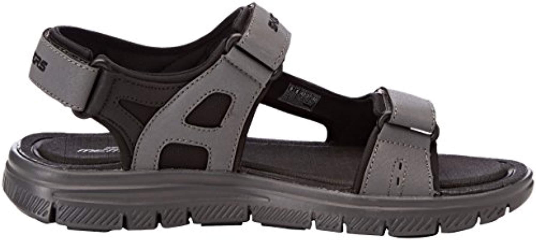 skechers men 51874 ankle strap sandals