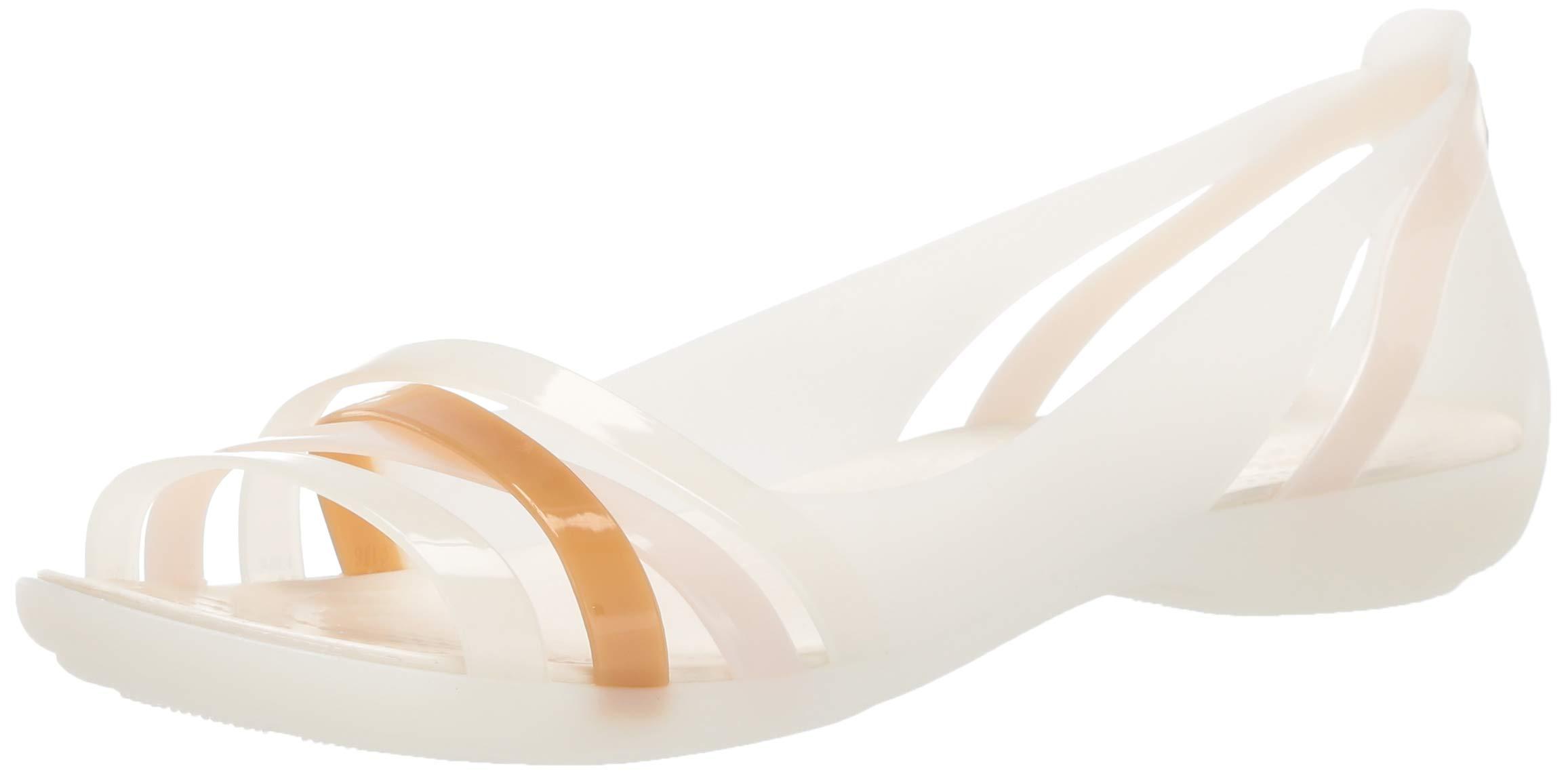 women's crocs isabella huarache ii flat