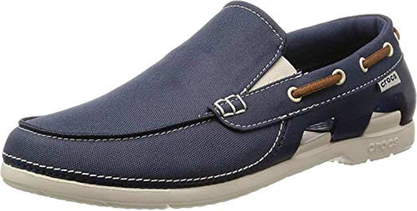 crocs beach line boat shoe