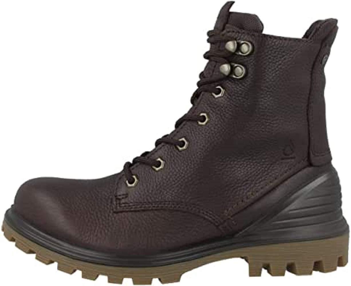 Ecco Leather Tred Tray Waterproof High Ankle Boot in Brown - Save 44% - Lyst