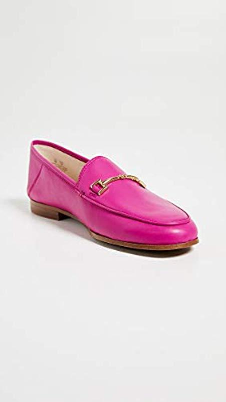 Sam Edelman Loraine Loafer in Pink | Lyst