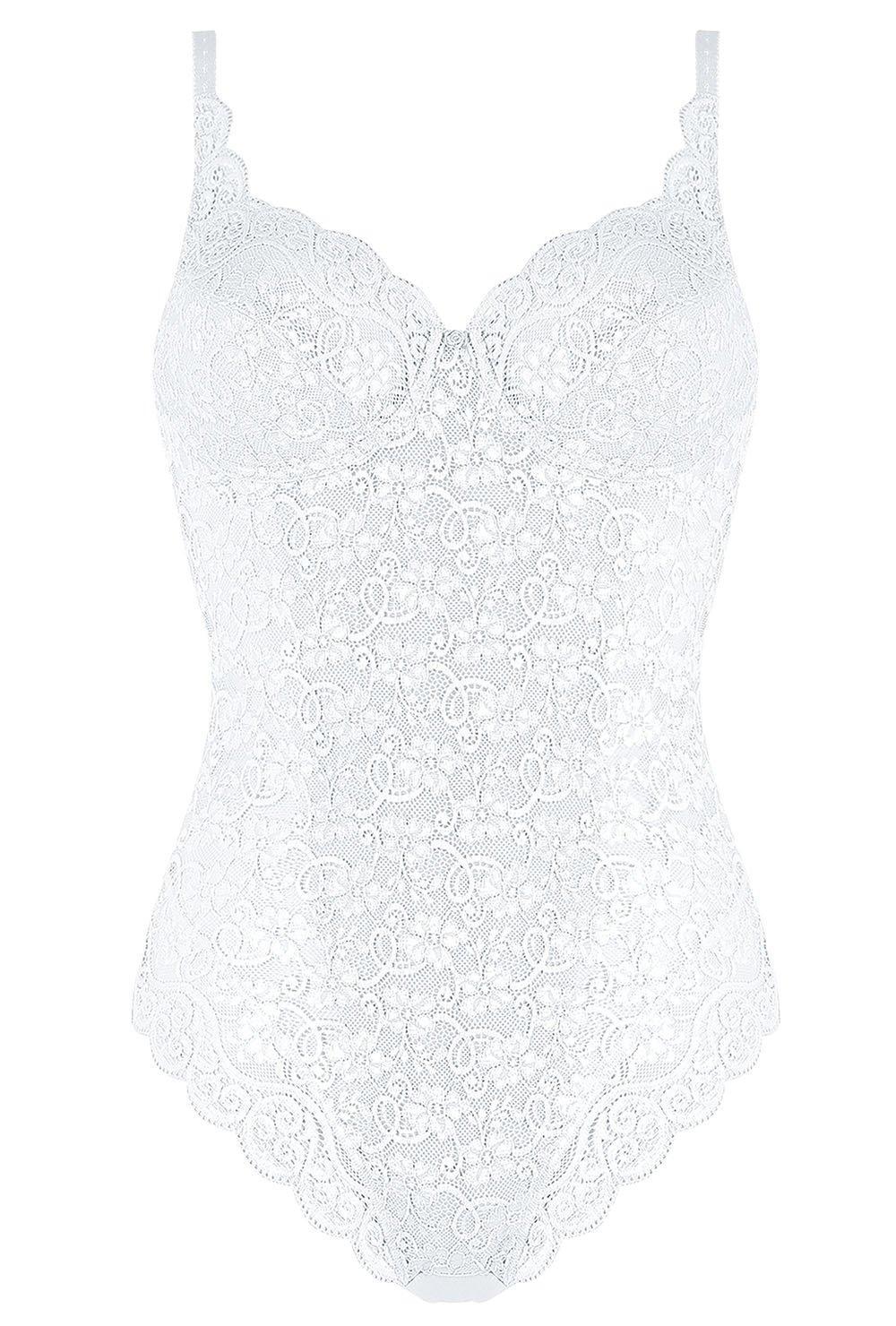 Body Donna Triumph Amourette 300 BSW - 82% Poliammide, 16% Elastan, 2% Cotone, Lavabile A Mano