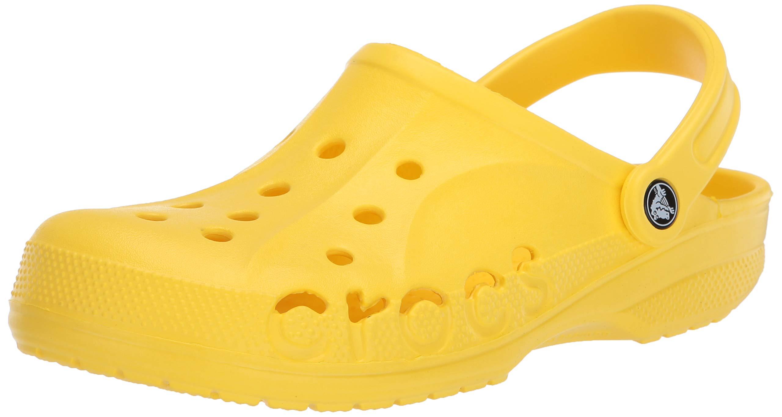 crocs yellow clogs