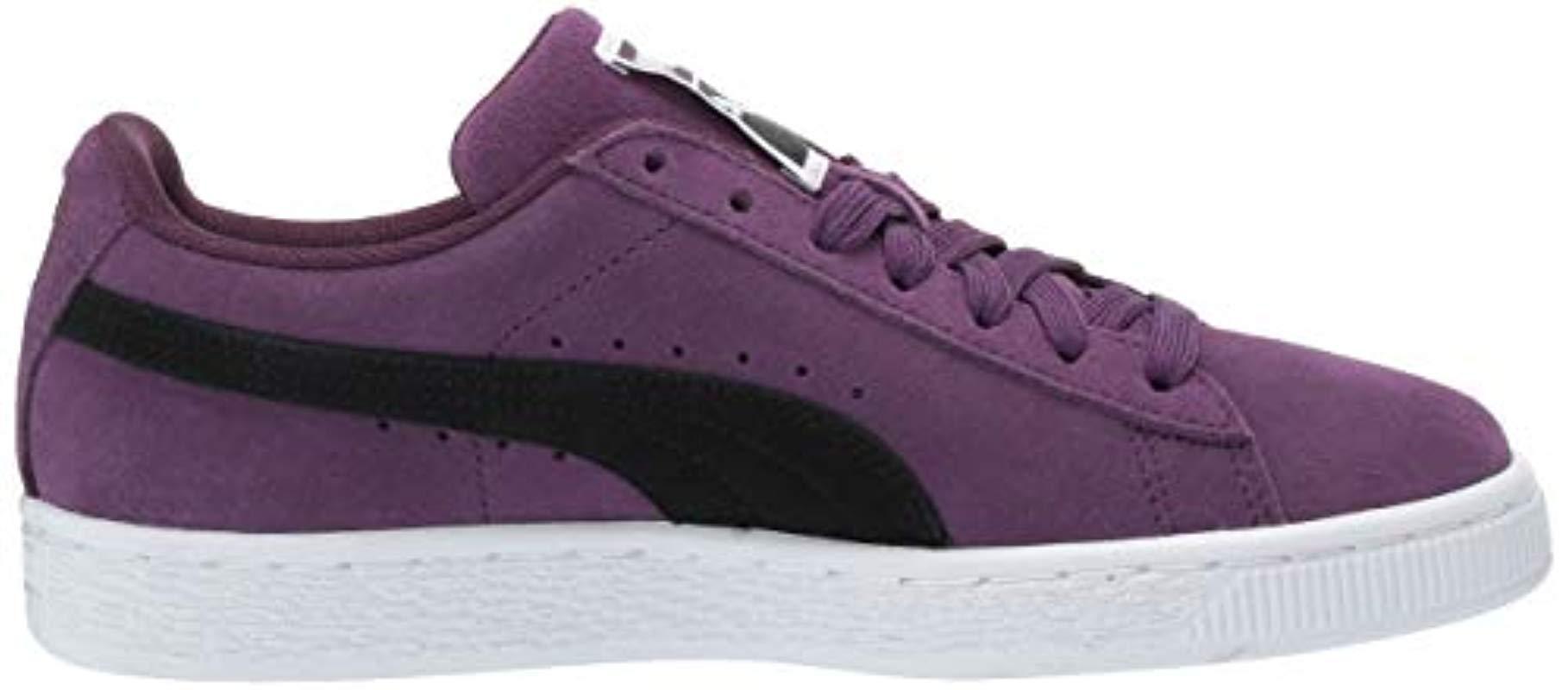 PUMA Suede Classic Sneaker in Purple for Men - Lyst