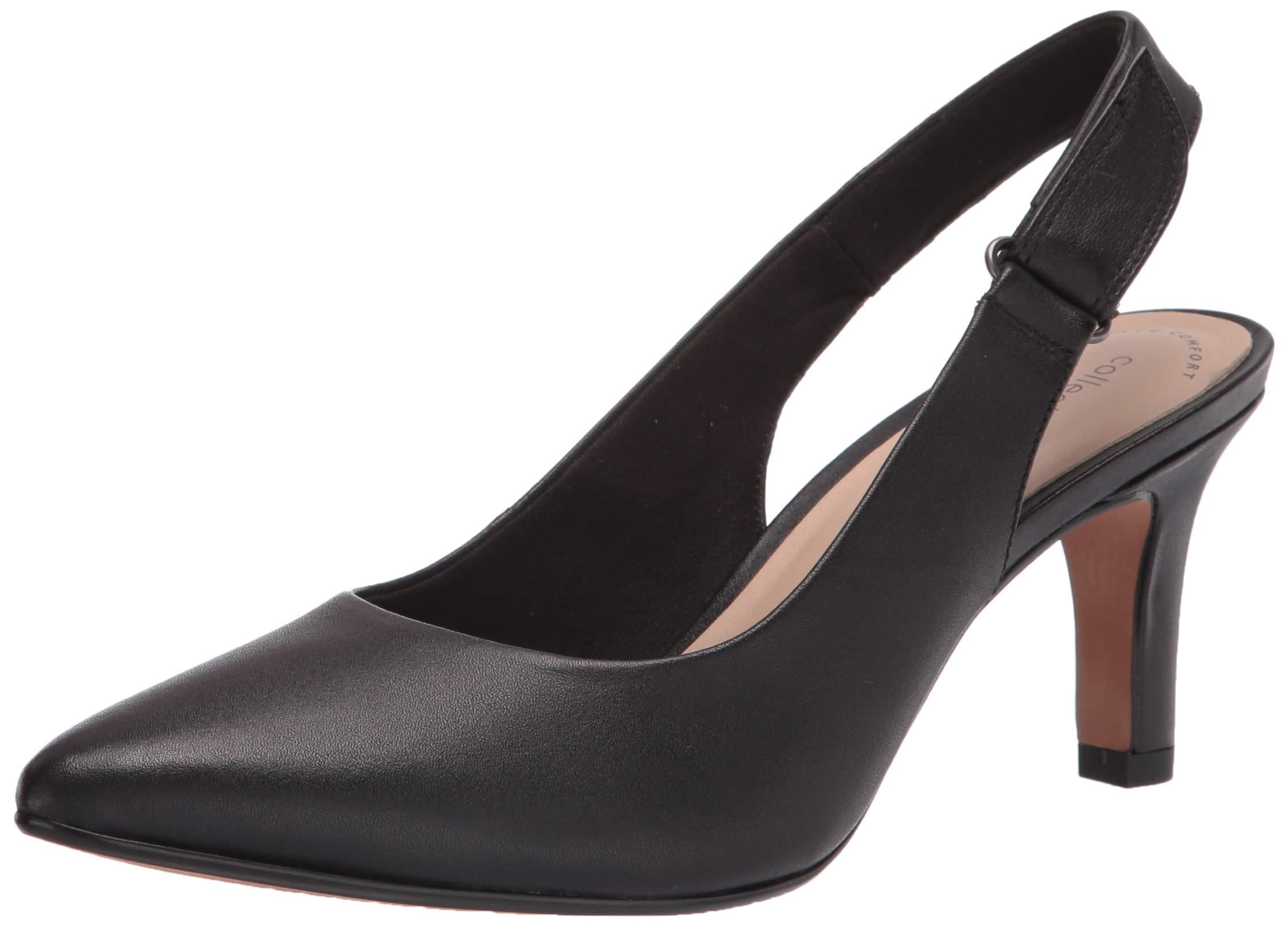 Clarks Womens Illeana Poppy Pump in Black Lyst